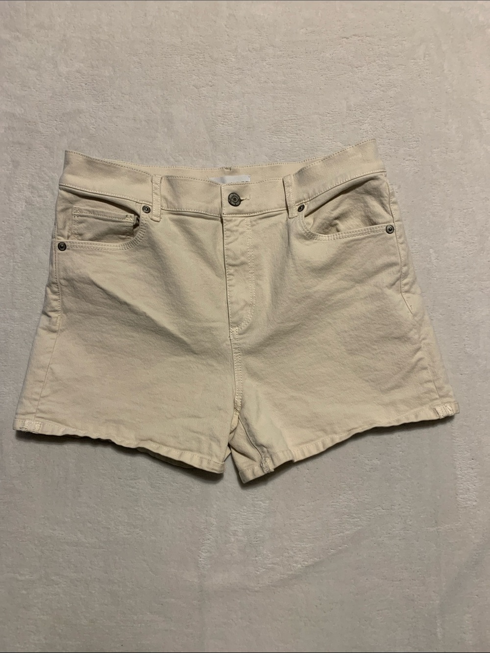 Loft denim Jean off white Shorts Size 27/4